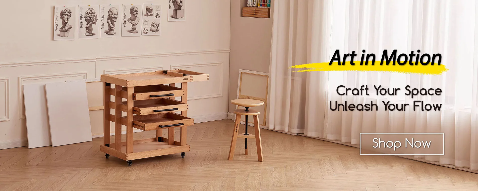 Elevate Your Creative Living Space